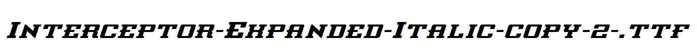 Interceptor-Expanded-Italic-copy-2-.ttf