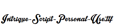 Intrique-Script-Personal-Use.ttf
