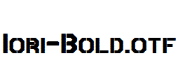 Iori-Bold.otf