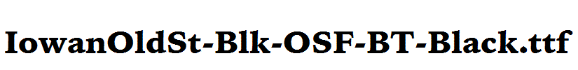 IowanOldSt-Blk-OSF-BT-Black.ttf