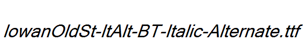 IowanOldSt-ItAlt-BT-Italic-Alternate.ttf