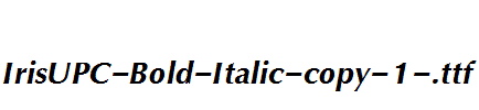 IrisUPC-Bold-Italic-copy-1-.ttf