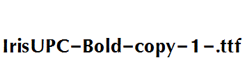 IrisUPC-Bold-copy-1-.ttf
