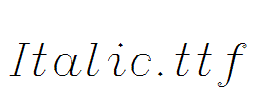 Italic.ttf