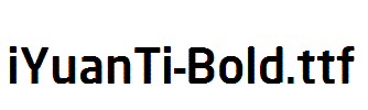 iYuanTi-Bold.ttf