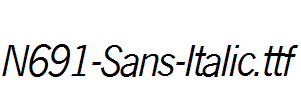 N691-Sans-Italic.ttf