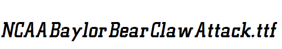 NCAA-Baylor-Bear-Claw-Attack.ttf