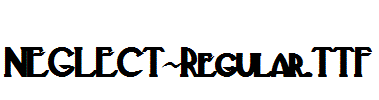 NEGLECT-Regular.ttf