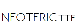 NEOTERIC.ttf