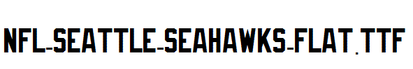 NFL-Seattle-Seahawks-Flat.ttf
