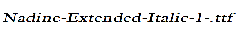 Nadine-Extended-Italic-1-.ttf