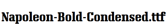 Napoleon-Bold-Condensed.ttf