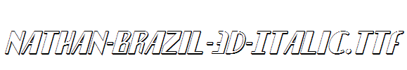 Nathan-Brazil-3D-Italic.ttf