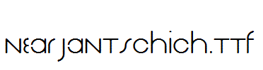 NearJanTschich.ttf