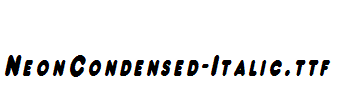 NeonCondensed-Italic.ttf