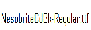 NesobriteCdBk-Regular.ttf