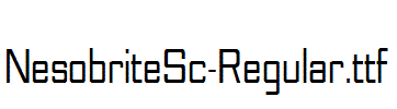 NesobriteSc-Regular.ttf