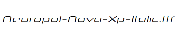 Neuropol-Nova-Xp-Italic.ttf