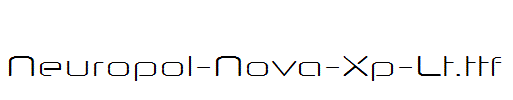Neuropol-Nova-Xp-Lt.ttf