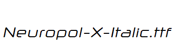 Neuropol-X-Italic.ttf