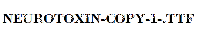 Neurotoxin-copy-1-.ttf