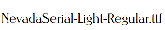 NevadaSerial-Light-Regular.ttf