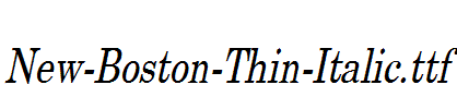 New-Boston-Thin-Italic.ttf