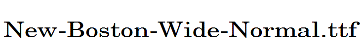 New-Boston-Wide-Normal.ttf