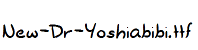 New-Dr-Yoshiabibi.ttf
