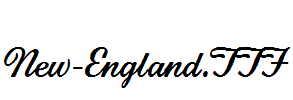 New-England.ttf