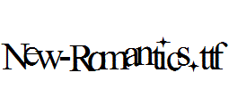 New-Romantics.ttf