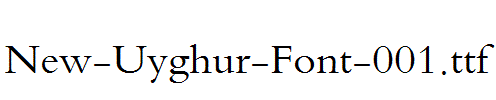 New-Uyghur-Font-001.ttf