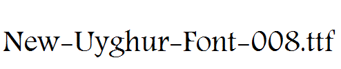 New-Uyghur-Font-008.ttf