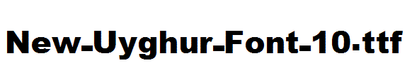 New-Uyghur-Font-10.ttf