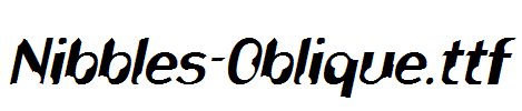 Nibbles-Oblique.ttf