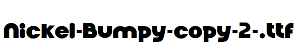 Nickel-Bumpy-copy-2-.ttf