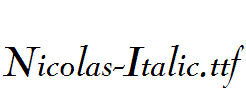 Nicolas-Italic.ttf