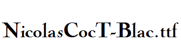 NicolasCocT-Blac.ttf