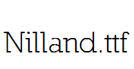 Nilland.ttf