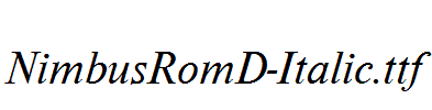 NimbusRomD-Italic.ttf