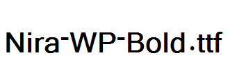 Nira-WP-Bold.ttf