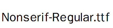 Nonserif-Regular.ttf