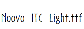 Noovo-ITC-Light.ttf