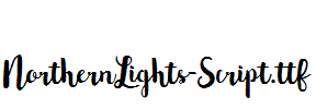 NorthernLights-Script.ttf