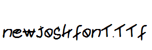 newjoshfont.ttf