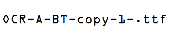 OCR-A-BT-copy-1-.ttf