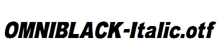 OMNIBLACK-Italic.otf