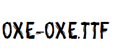 OXE-OXE.ttf