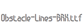 Obstacle-Lines-BRK.ttf