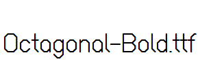 Octagonal-Bold.ttf